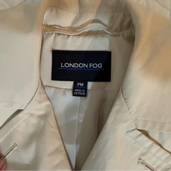LONDON FOG TRENCH COAT petite medium - Picture 10 of 11